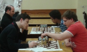 Toth-Katona,T(l)-Nemeth,M(r) discussing the game.
